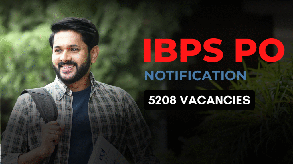 ibps po notification 2025