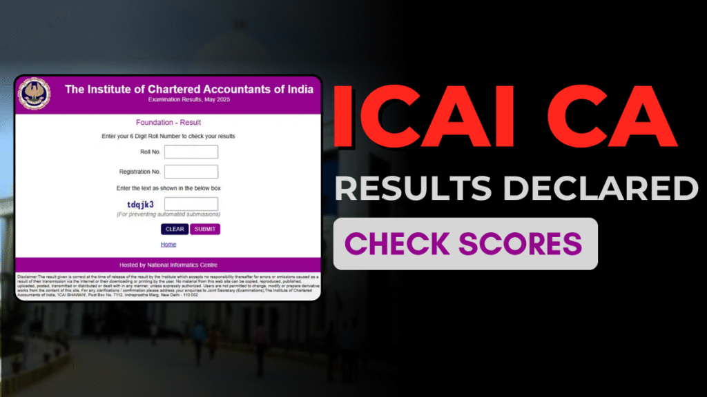 icai result