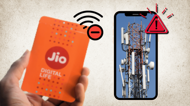 Jio network problem July 2025