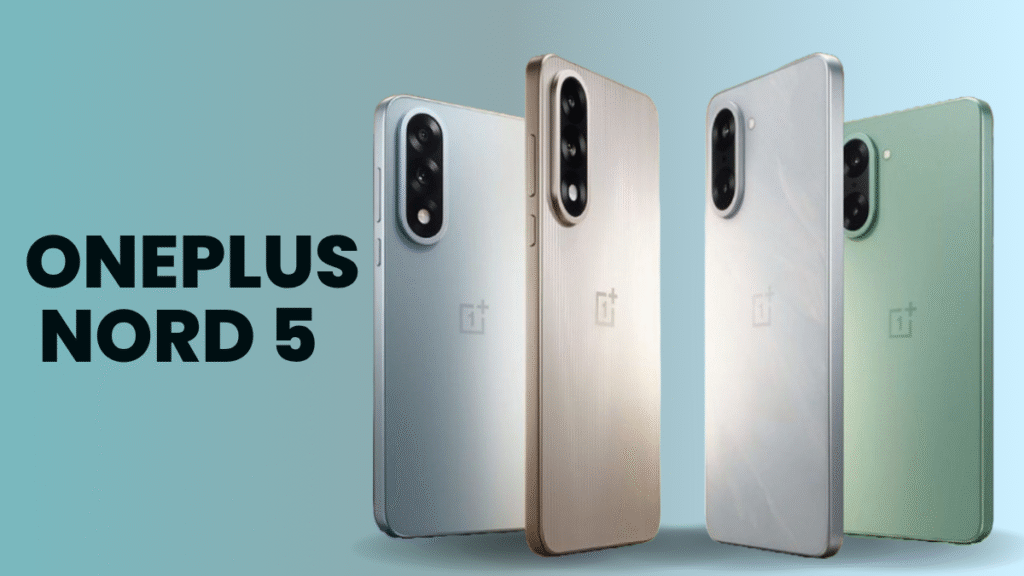 OnePlus Nord 5 Debuts in India: Powerful Specs, Premium Design at Mid-Range Price 2 oneplus nord 5