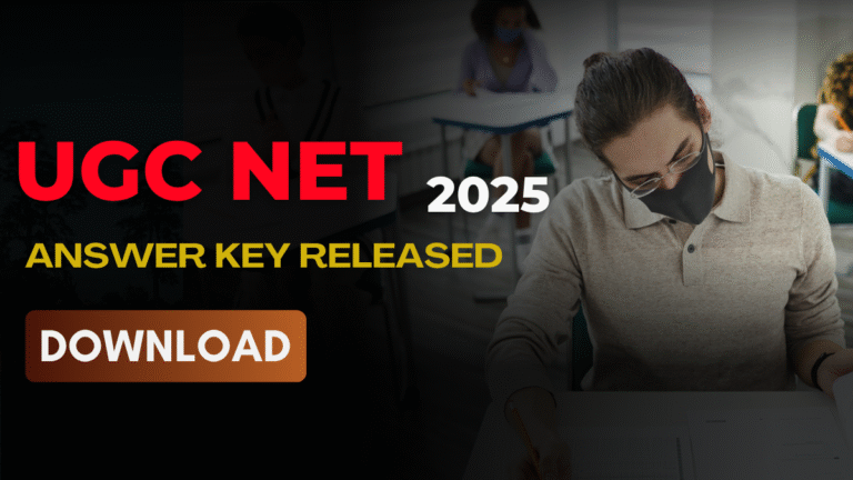 UGC NET 2025 June Answer Key