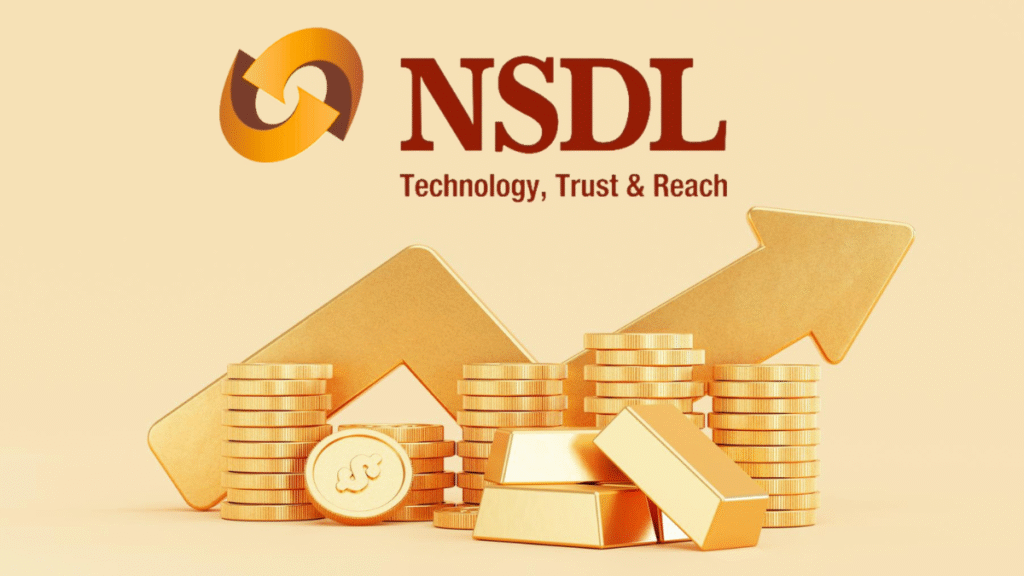 NSDL Share Price Gains 6% to ₹1,382; Market Cap Nears ₹27,650 Crore Amid Post-IPO Rally 2 nsdl share price