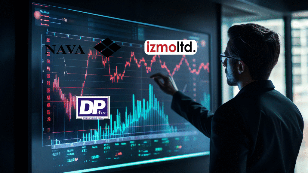 NSE Market: IZMO, DP Wires, and Nava Lead Top Gainers on August 21 2 एनएसई मार्केट अपडेट 21 अगस्त 2025